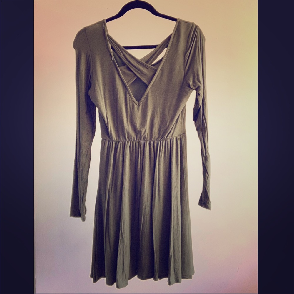 Criss Cross Back Dress